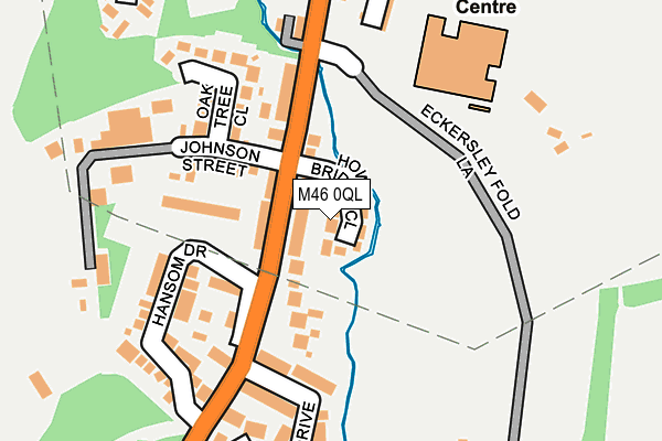 M46 0QL map - OS OpenMap – Local (Ordnance Survey)