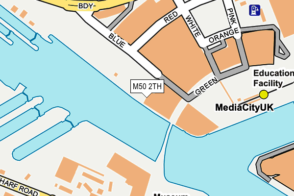 M50 2TH map - OS OpenMap – Local (Ordnance Survey)