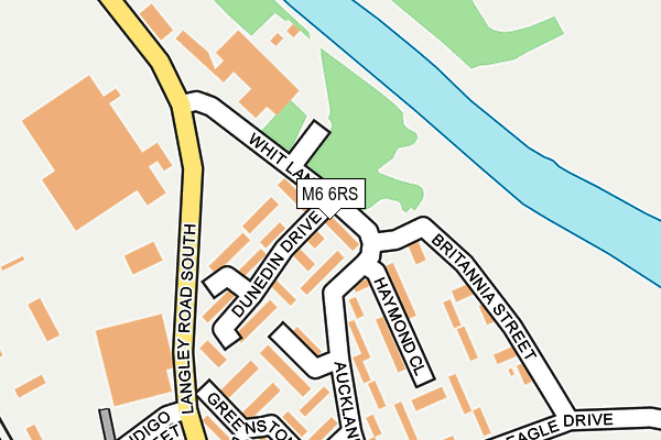 M6 6RS map - OS OpenMap – Local (Ordnance Survey)