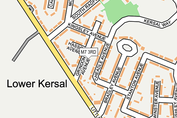 M7 3RD map - OS OpenMap – Local (Ordnance Survey)