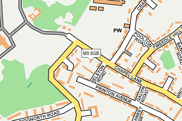 M9 8GB map - OS OpenMap – Local (Ordnance Survey)