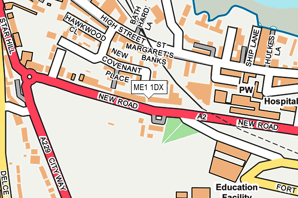 Map of ROWENA ROAD ESTATE MANAGEMENT LIMITED at local scale