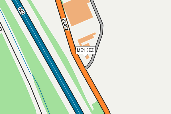 ME1 3EZ map - OS OpenMap – Local (Ordnance Survey)