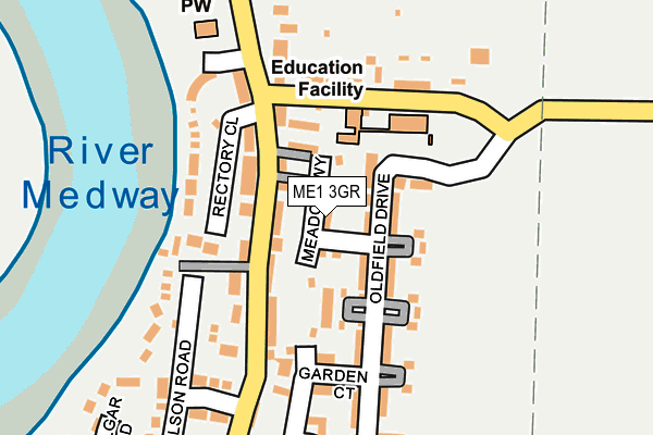 Map of THISLDO LTD at local scale