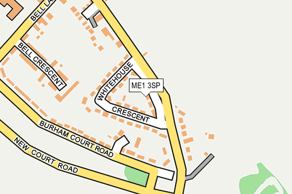 ME1 3SP map - OS OpenMap – Local (Ordnance Survey)