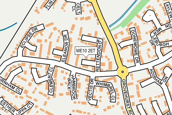 ME10 2ET map - OS OpenMap – Local (Ordnance Survey)