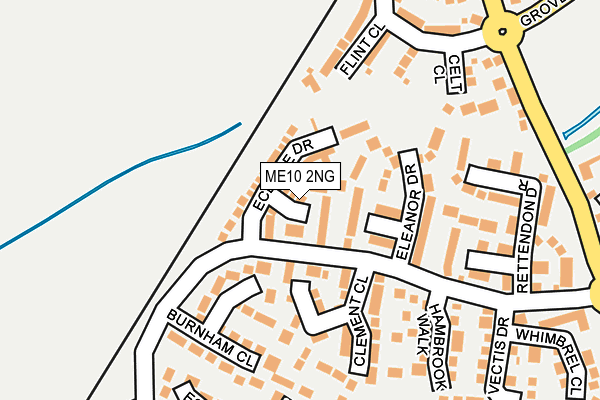 ME10 2NG map - OS OpenMap – Local (Ordnance Survey)