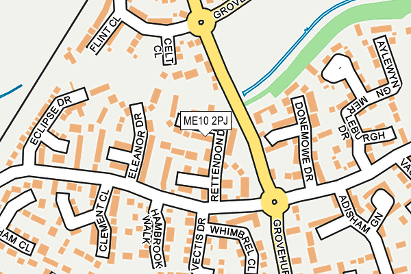 ME10 2PJ map - OS OpenMap – Local (Ordnance Survey)