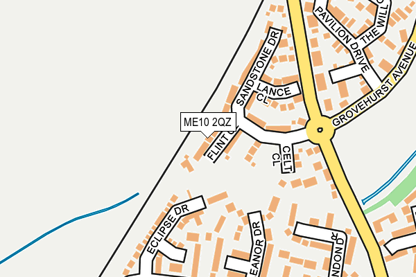 ME10 2QZ map - OS OpenMap – Local (Ordnance Survey)