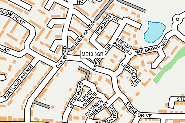 ME10 3GR map - OS OpenMap – Local (Ordnance Survey)