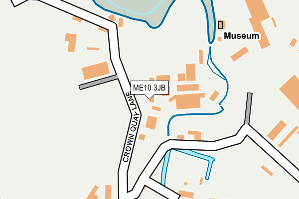 ME10 3JB map - OS OpenMap – Local (Ordnance Survey)