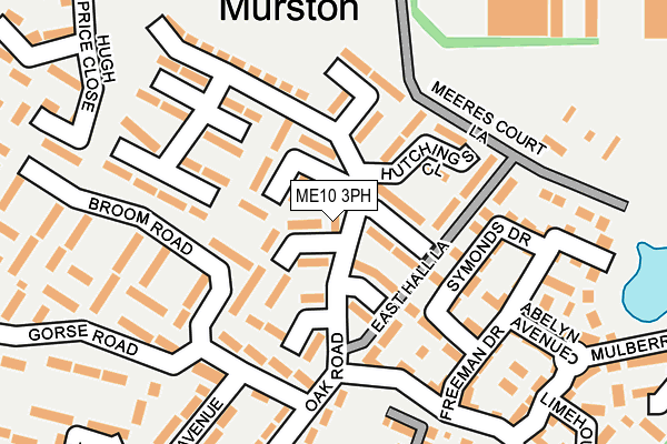 ME10 3PH map - OS OpenMap – Local (Ordnance Survey)