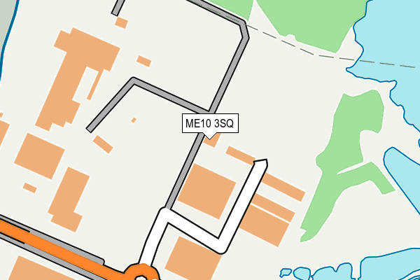 ME10 3SQ map - OS OpenMap – Local (Ordnance Survey)