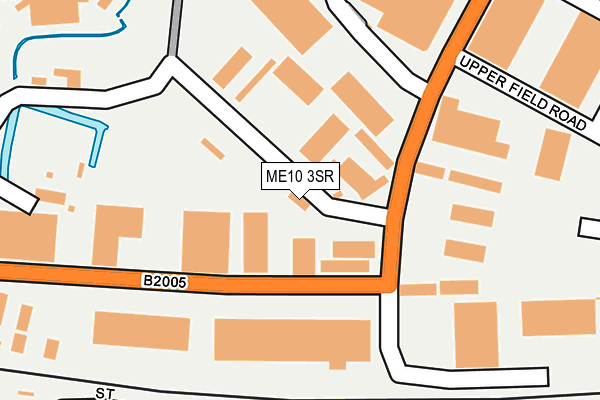 ME10 3SR map - OS OpenMap – Local (Ordnance Survey)