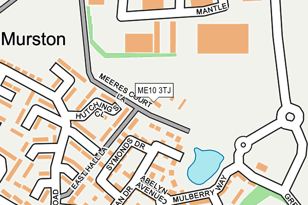ME10 3TJ map - OS OpenMap – Local (Ordnance Survey)