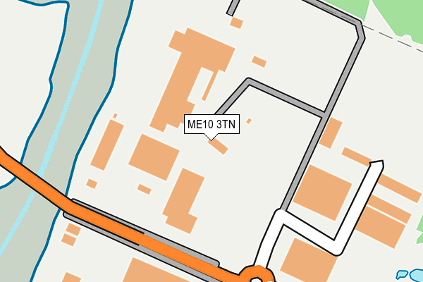 ME10 3TN map - OS OpenMap – Local (Ordnance Survey)
