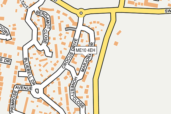 ME10 4EH map - OS OpenMap – Local (Ordnance Survey)
