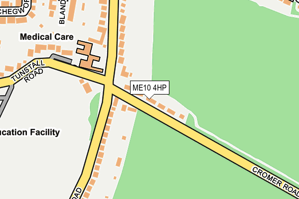 ME10 4HP map - OS OpenMap – Local (Ordnance Survey)