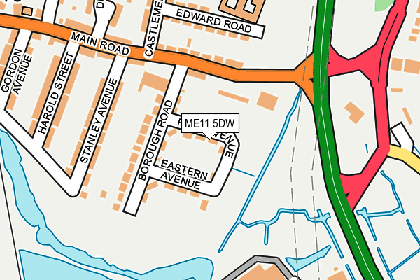 Map of STRAUSS DILLON LTD at local scale