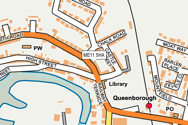 ME11 5HA map - OS OpenMap – Local (Ordnance Survey)