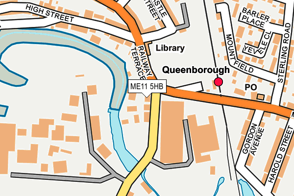 ME11 5HB map - OS OpenMap – Local (Ordnance Survey)