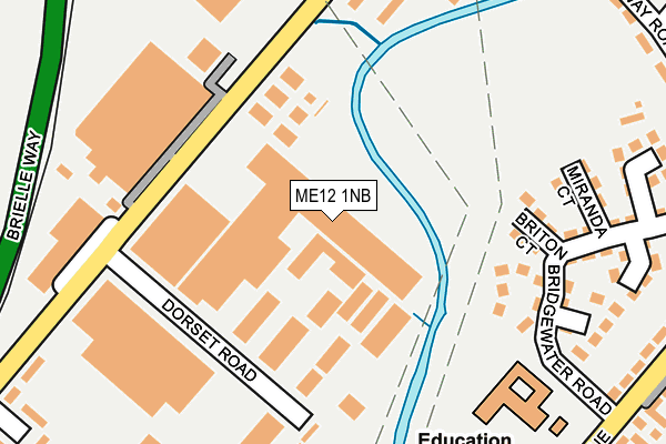 Map of MORTIMER HOUSE MANAGEMENT LIMITED at local scale
