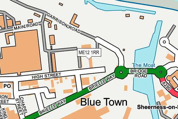 ME12 1RR map - OS OpenMap – Local (Ordnance Survey)