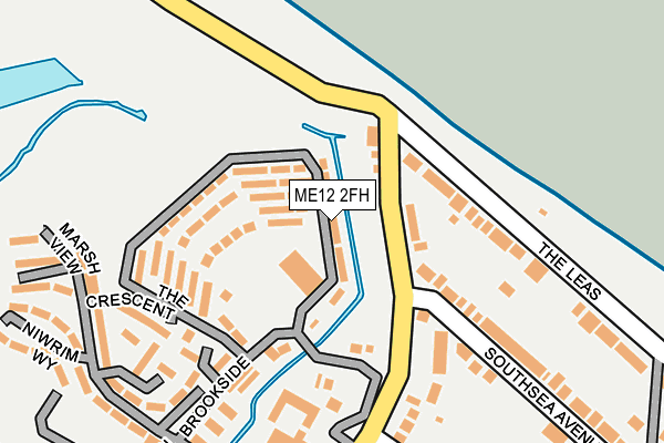ME12 2FH map - OS OpenMap – Local (Ordnance Survey)