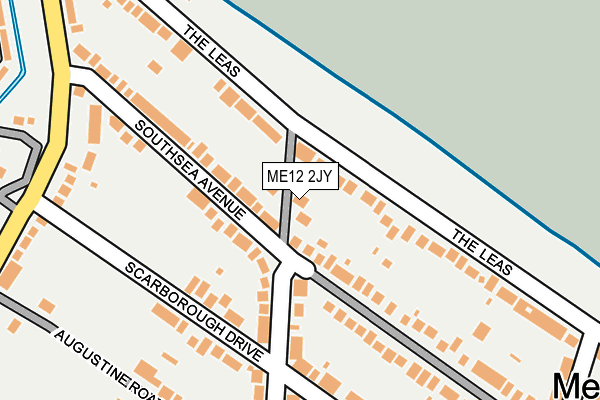 ME12 2JY map - OS OpenMap – Local (Ordnance Survey)