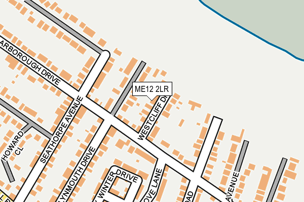 ME12 2LR map - OS OpenMap – Local (Ordnance Survey)