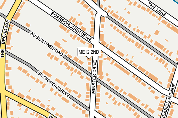 ME12 2ND map - OS OpenMap – Local (Ordnance Survey)