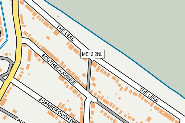 ME12 2NL map - OS OpenMap – Local (Ordnance Survey)