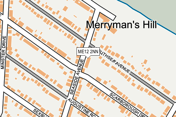 ME12 2NN map - OS OpenMap – Local (Ordnance Survey)