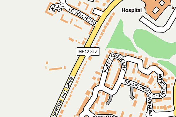 Map of JERRYTANG LTD at local scale