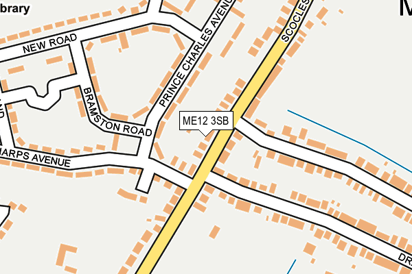 ME12 3SB map - OS OpenMap – Local (Ordnance Survey)