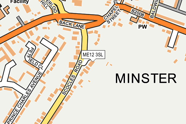 ME12 3SL map - OS OpenMap – Local (Ordnance Survey)