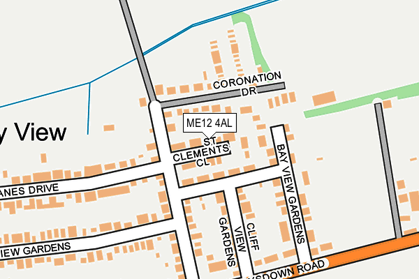 ME12 4AL map - OS OpenMap – Local (Ordnance Survey)