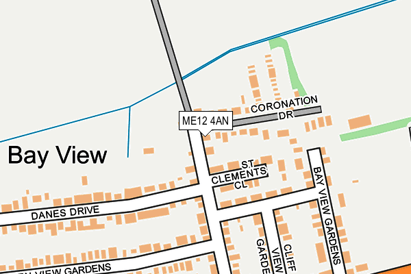 ME12 4AN map - OS OpenMap – Local (Ordnance Survey)