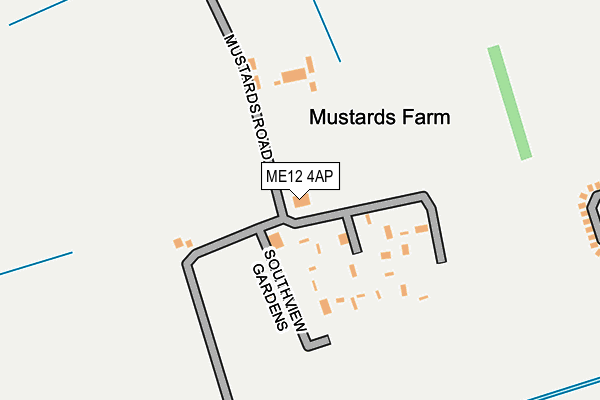 ME12 4AP map - OS OpenMap – Local (Ordnance Survey)