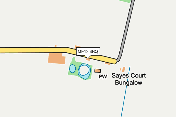 ME12 4BQ map - OS OpenMap – Local (Ordnance Survey)