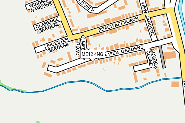 ME12 4NG map - OS OpenMap – Local (Ordnance Survey)