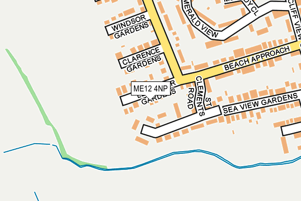 ME12 4NP map - OS OpenMap – Local (Ordnance Survey)