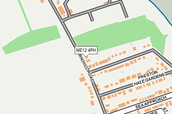 ME12 4PH map - OS OpenMap – Local (Ordnance Survey)