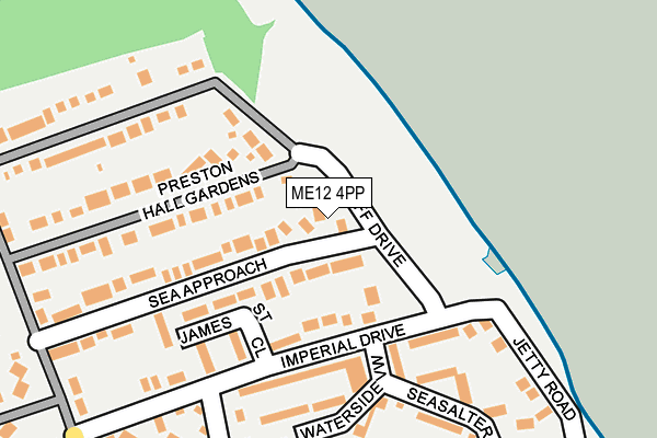 ME12 4PP map - OS OpenMap – Local (Ordnance Survey)