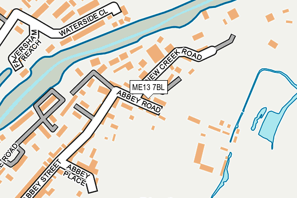 ME13 7BL map - OS OpenMap – Local (Ordnance Survey)