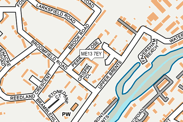ME13 7EY map - OS OpenMap – Local (Ordnance Survey)