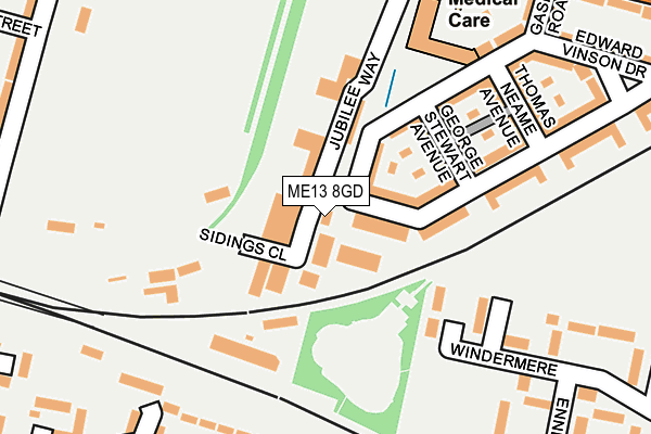 Map of LITTLE MAYS LTD at local scale