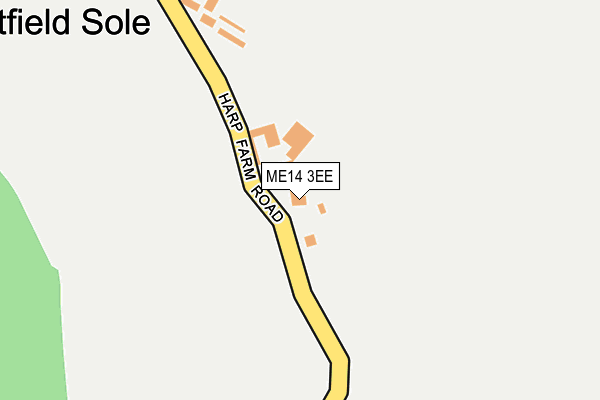 ME14 3EE map - OS OpenMap – Local (Ordnance Survey)