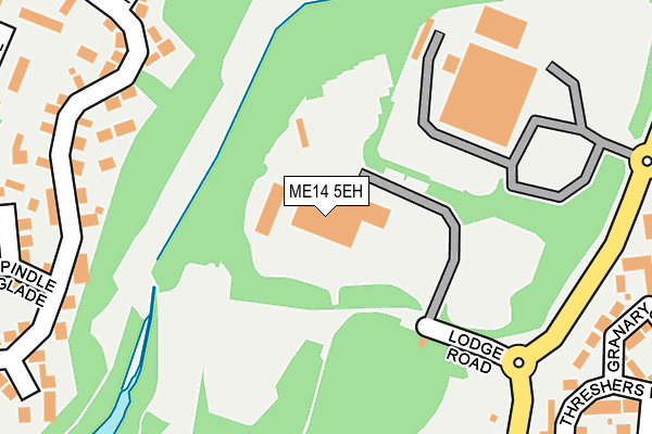 ME14 5EH map - OS OpenMap – Local (Ordnance Survey)