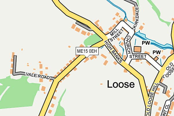 Map of KEITH RANSOM LTD at local scale